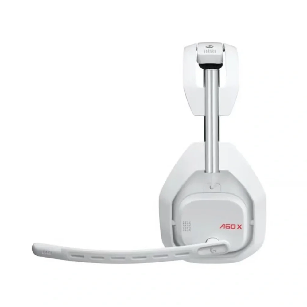 Logitech White and Black Gaming Headset with Stand